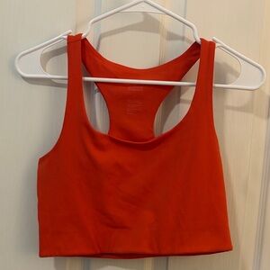 Bright Orange GFC sports bra